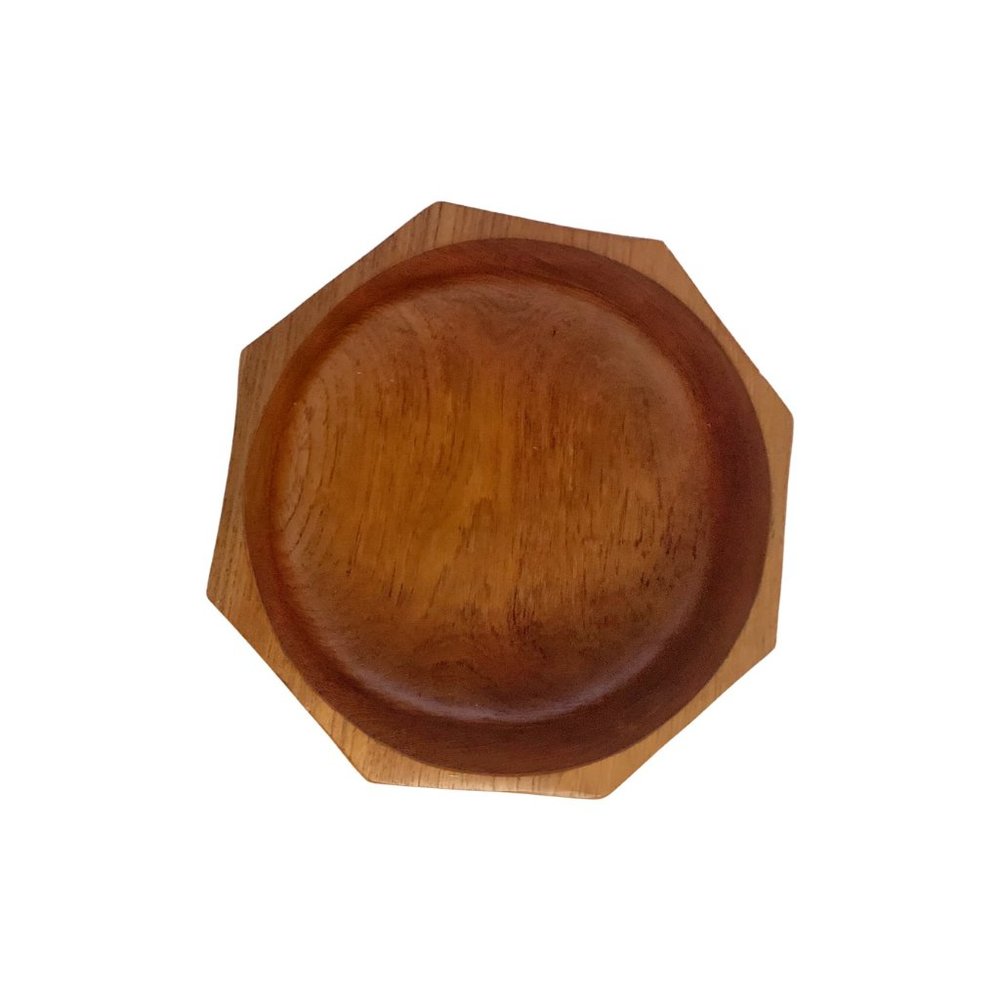 Large Octogan 11.25" Wood bowl